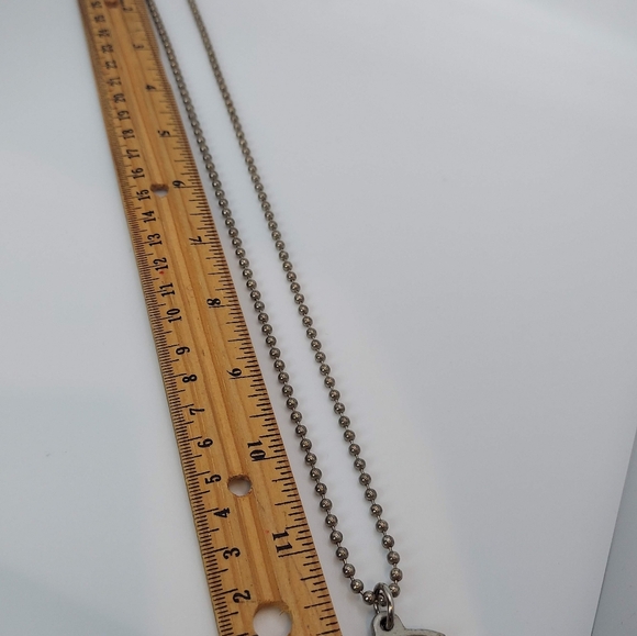 Vintage Fine Pewter Celtic Pendant on Necklace. - Picture 5 of 10